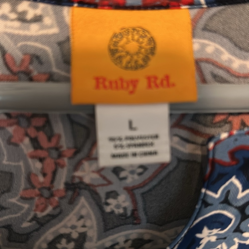 Ruby Rd. Paisley Print Dress - Picture 3 of 3